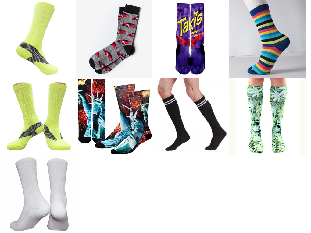 wholesale customized socks